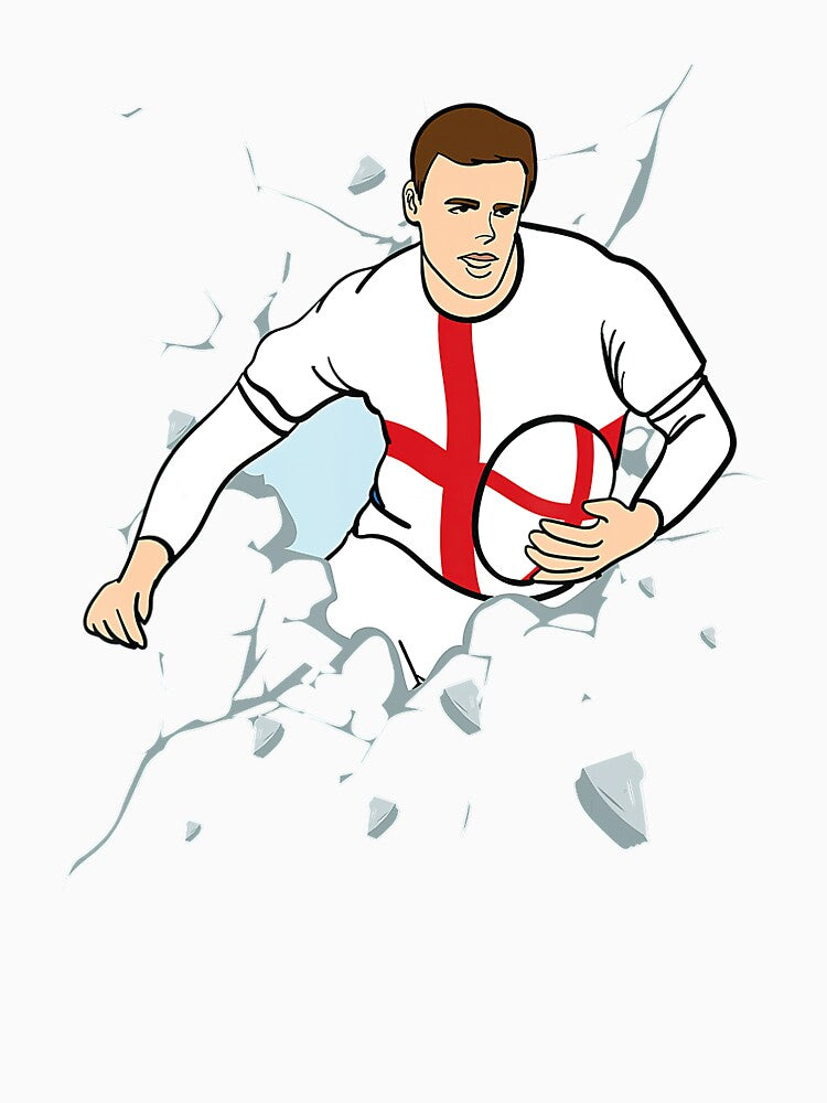 England Rugby Supporters Jersey Kit Gift English Rugby Fans by bale2014