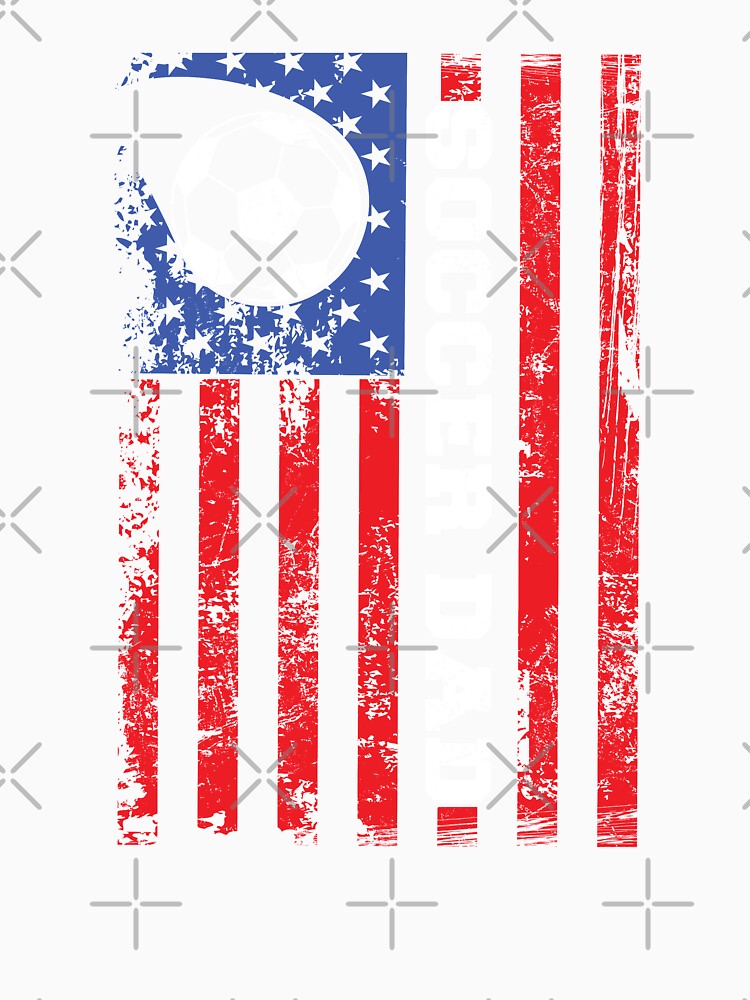 Soccer Dad USA flag American Sports by ibeargifts