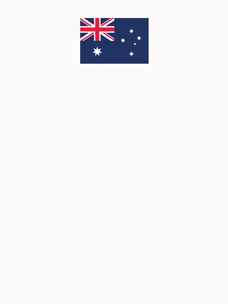 Australia Flag (Small on Black) by STUDIO-72