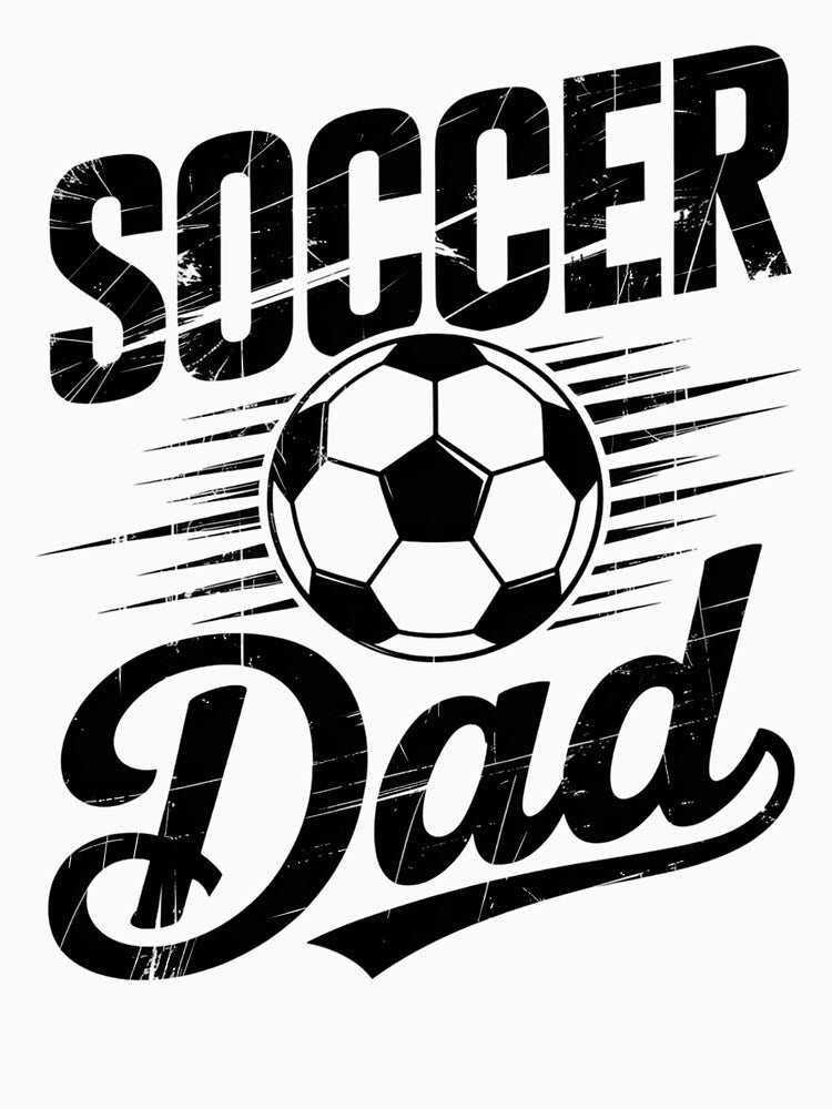 Soccer Dad Father'S Day by RayhendersonArt