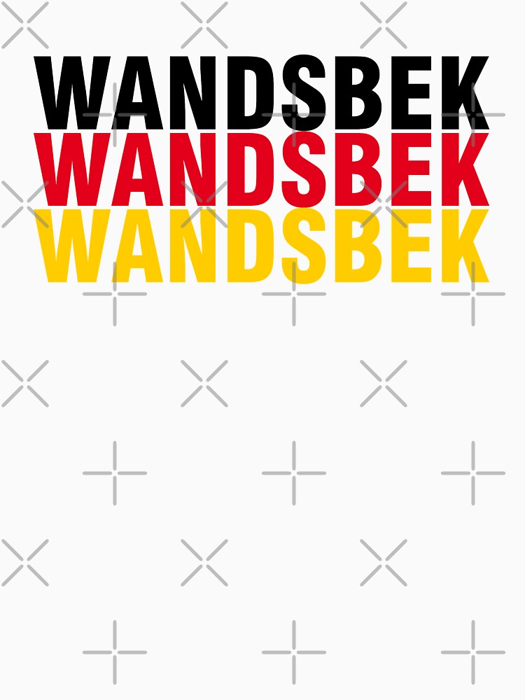 Wandsbek - Germany flag by Urosek