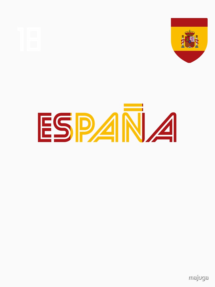 Spain Soccer Team Spanish Flag football fan by majuga