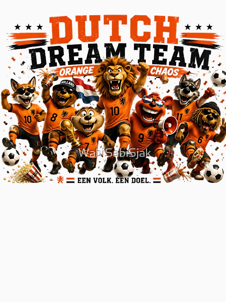 Dutch Dream Team Orange Army Supporters by WabiSabiSjak