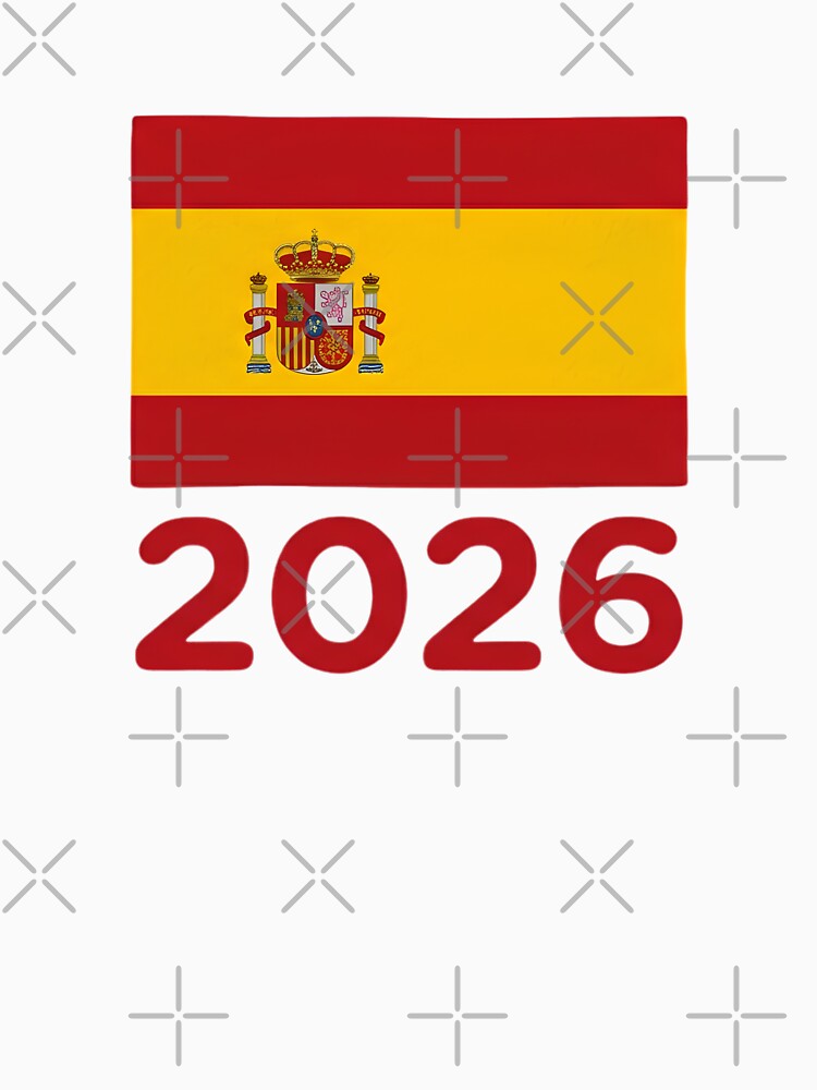 Spain Flag 2026 World Cup Football Fan Design | Spanish Soccer Supporter Merchandise by 21 Tulips