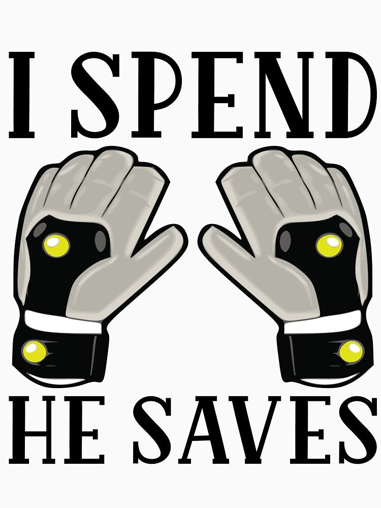 I Spend He Saves Funny Soccer Mom by kamrankhan