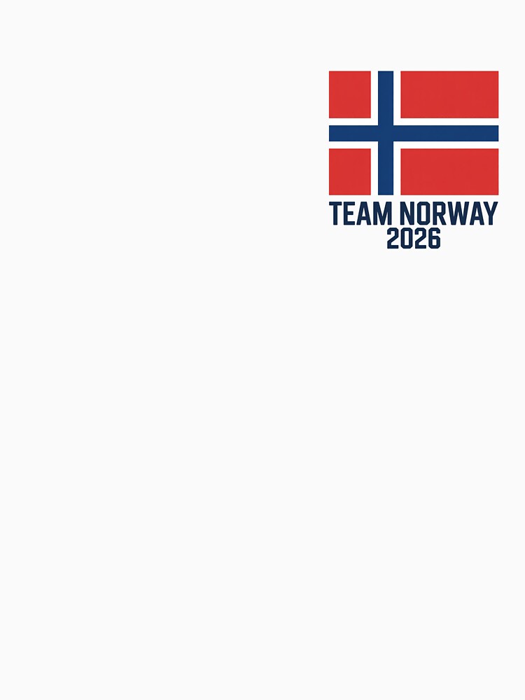 Team Norway 2026  Soccer Fan T-Shirt V18 by DBWStudios
