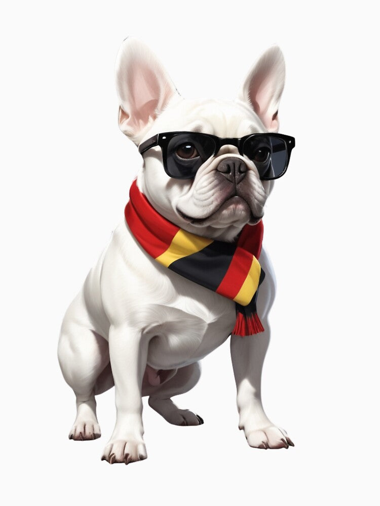 The most handsome frenchie football fan by TTVenue