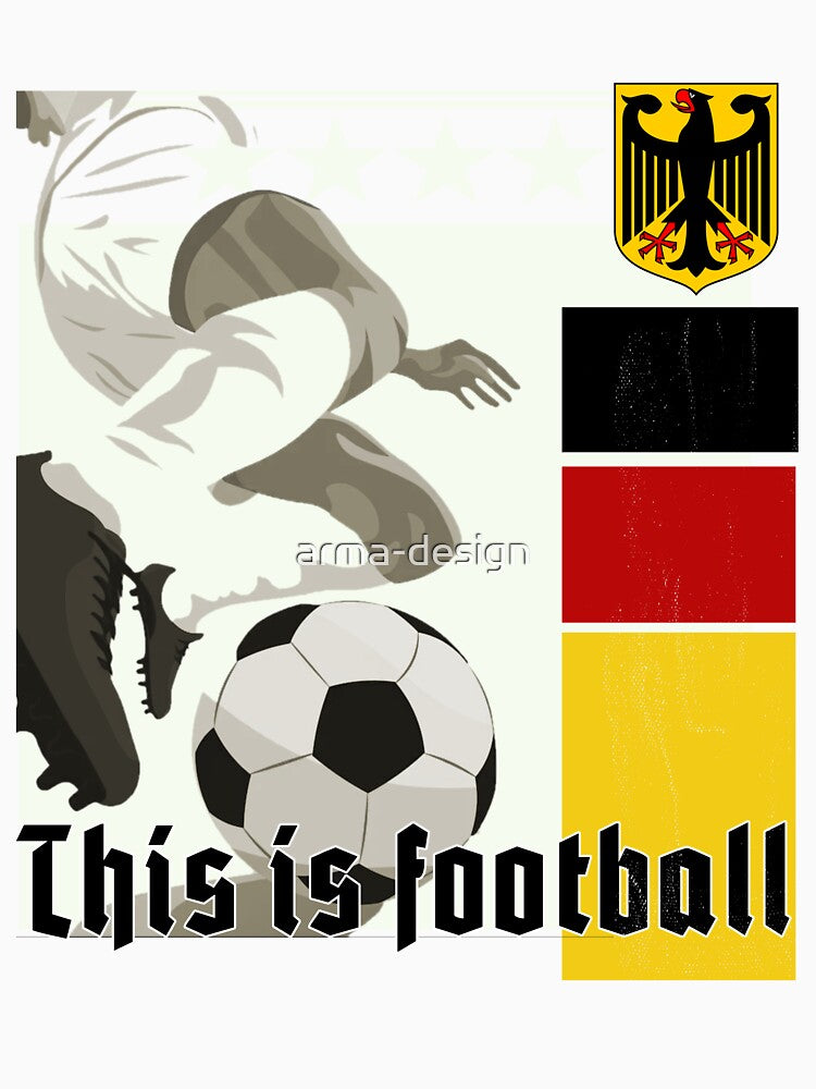 This is football! Fan Design Germany 2026 by arma-design
