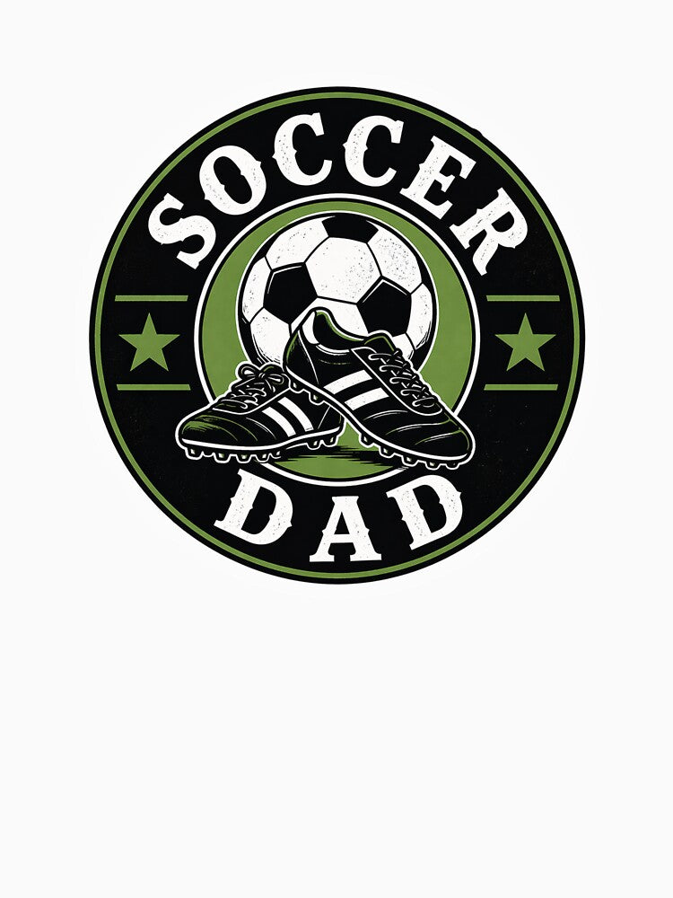 Soccer Dad Vintage Badge by EastEndTownie