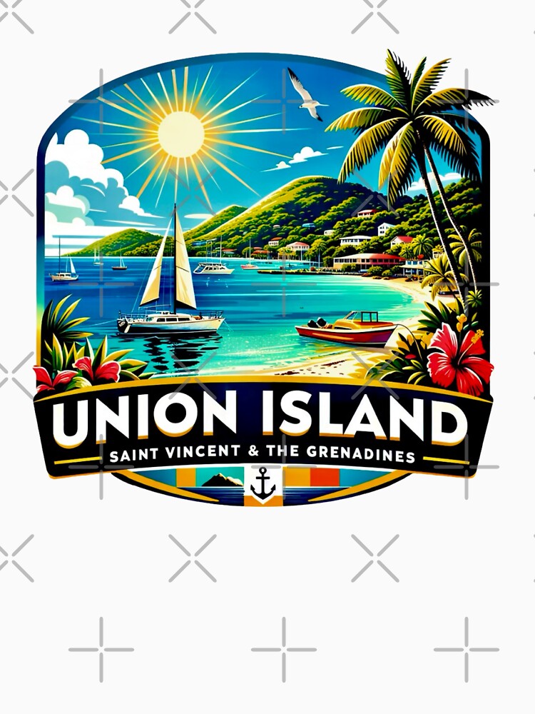 Union Island - Saint Vincent & the Grenadines by Myra365Art