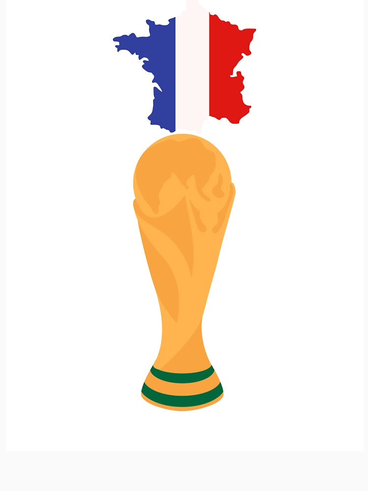 France Football Fan T-Shirt by VelvetPixelShopp