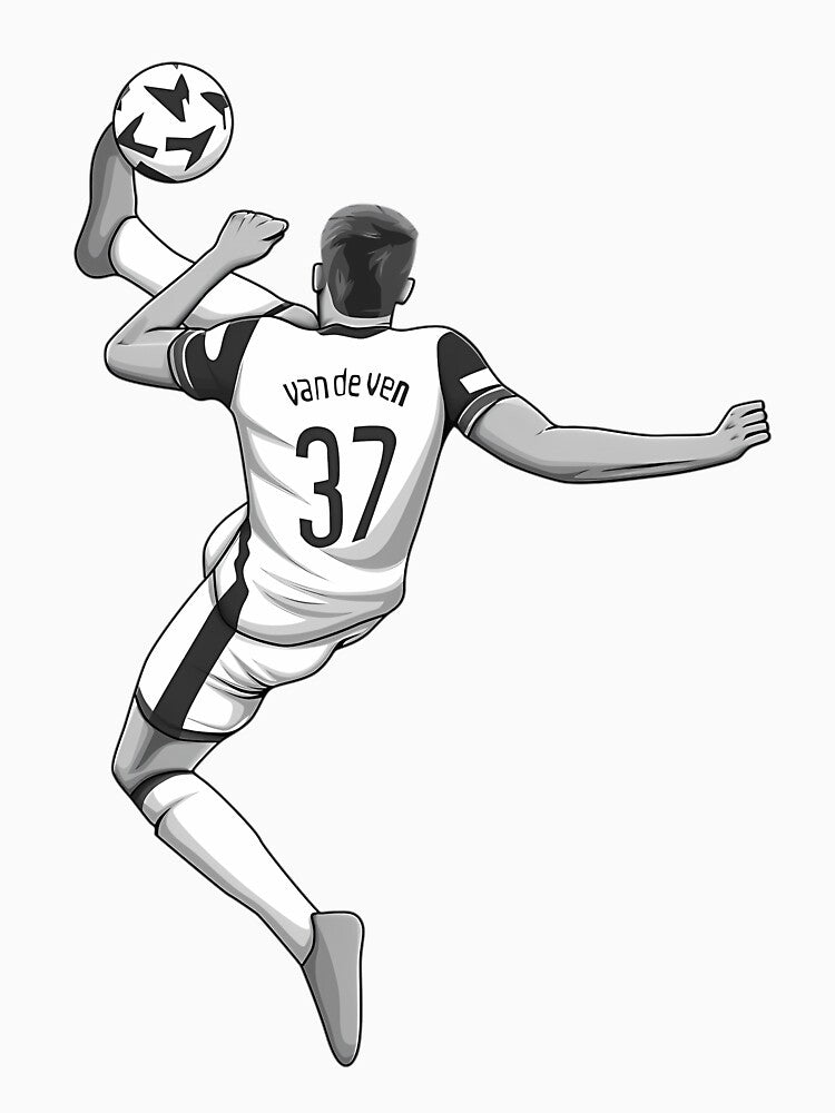 Micky Van De Ven Black And White Version by MohamCume