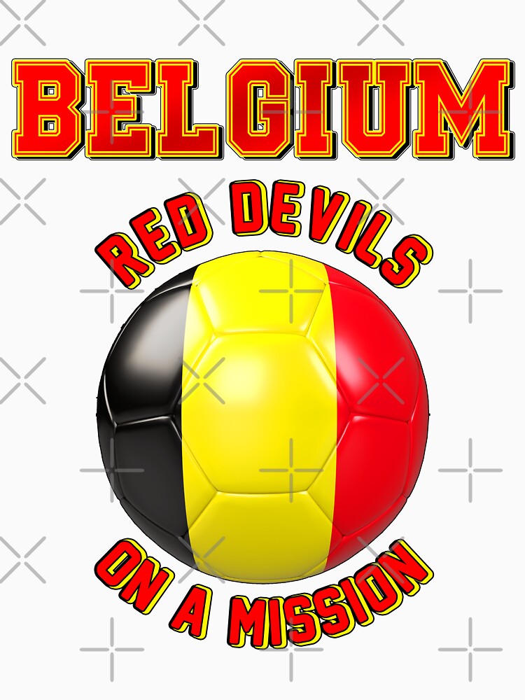 Belgium fan slogan for football, Belgian supporters by superpixus