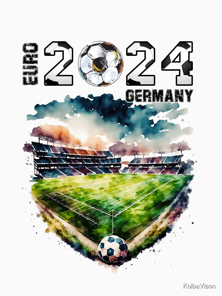 EUROPA 2024 Germany T-Shirt - For the true football lovers! by KolbaVison
