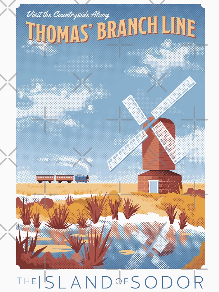 Thomas Branch Line Travel by adorabowldesign