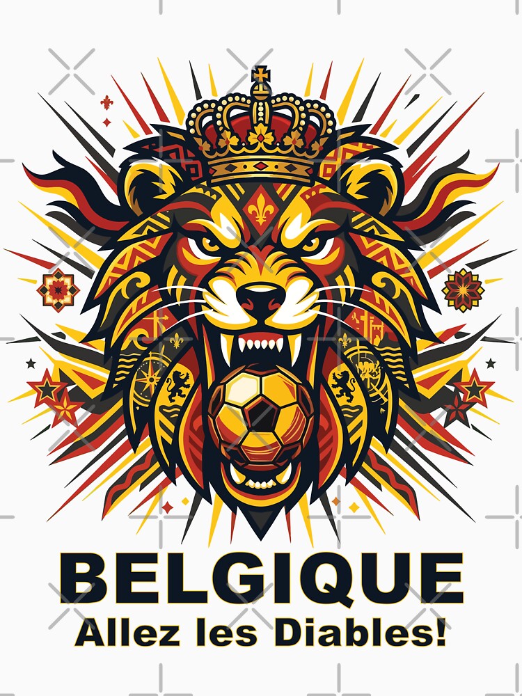 World Cup Belgium Football Wolf by MarcV88