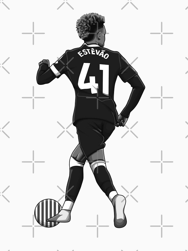 Estêvão Black and White Version by Aldduardo