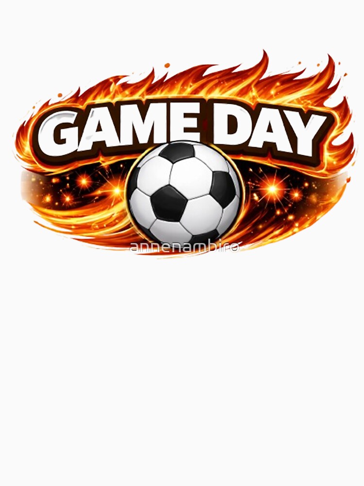 Game Day Fire Design by annenambiro
