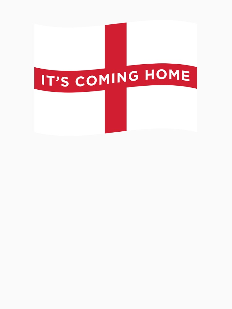 It's Coming Home England Wave Flag (On Blue) by STUDIO-72