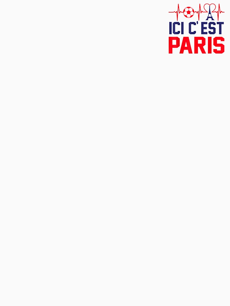 Welcome To Paris ICI C'EST Paris France Football Fans Outfit by AlvaShop