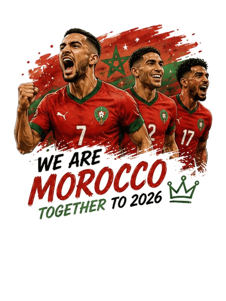 We Are Morocco Together to 2026 by Pixanova