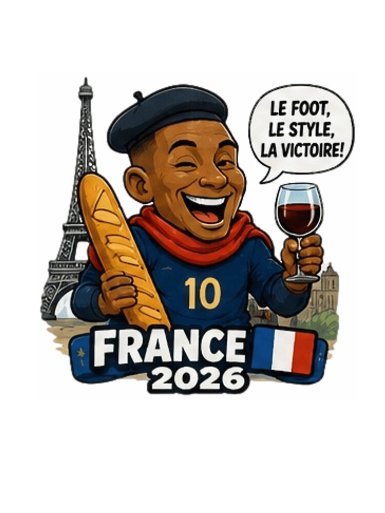 France 2026 Soccer Fan Sticker by Pixanova