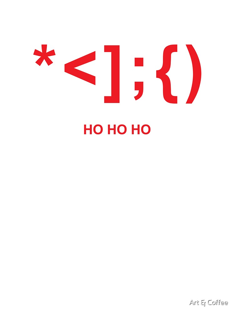 ASCII Santa by Art & Coffee