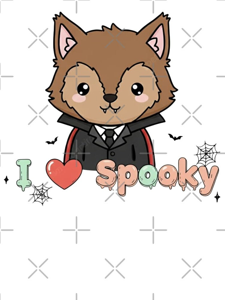I love spooky Werewolf Kawaii by Too Kool Designing