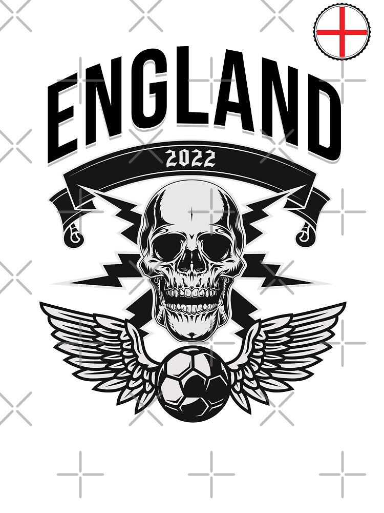 Cool England Soccer Qatar 2022 For Soccer Supporters Men Women by JooArtPrints  ★★★★★