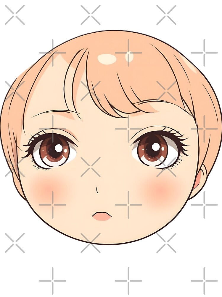 Minimal Anime Face Line Art – Expressive Minimalist Character Design - 3 by RELAX STATION