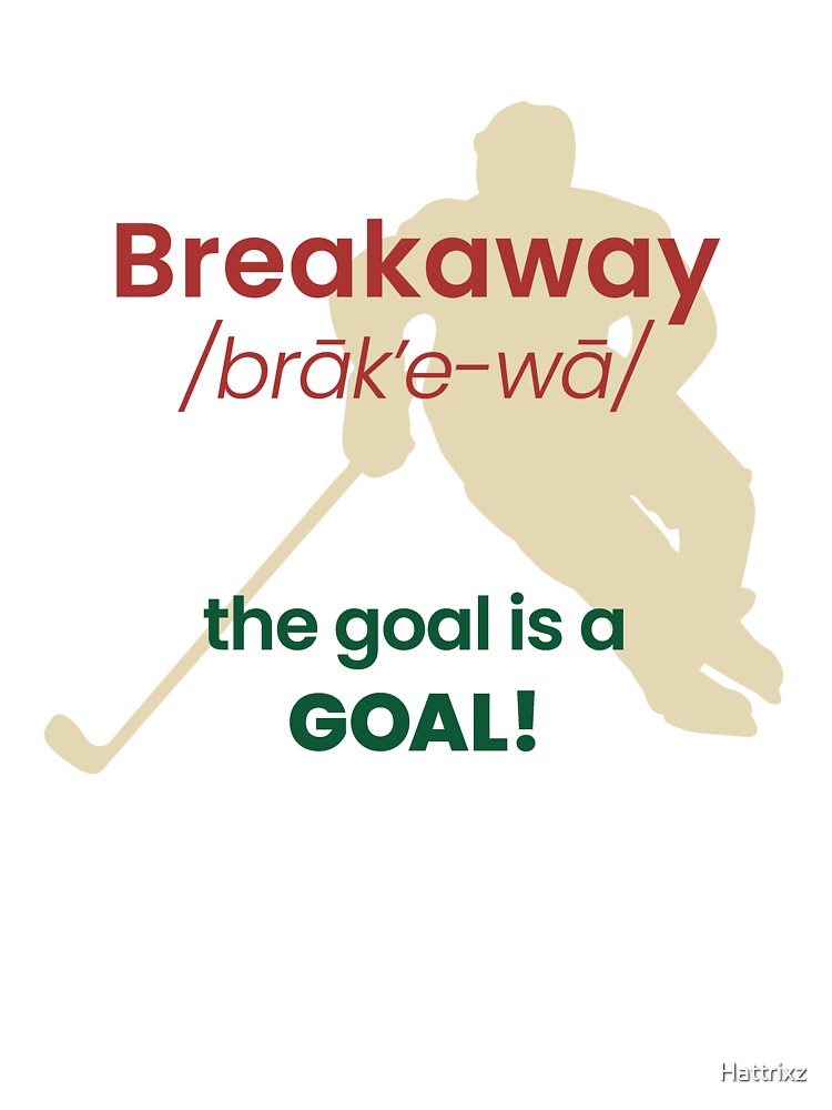 Breakaway - the goal is a GOAL!  Red/Green by Hattrixz