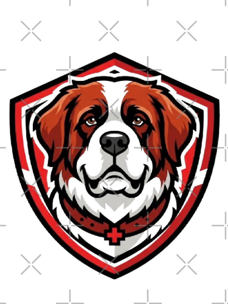 Switzerland Soccer Saint Bernard - Swiss Football Fan 2026 by NewDesignFR
