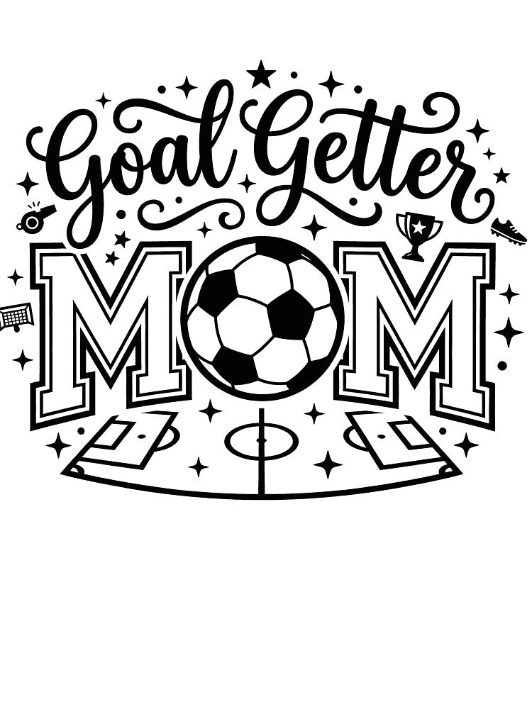 Goal Getter Soccer Mom by BrunoLinuxArt