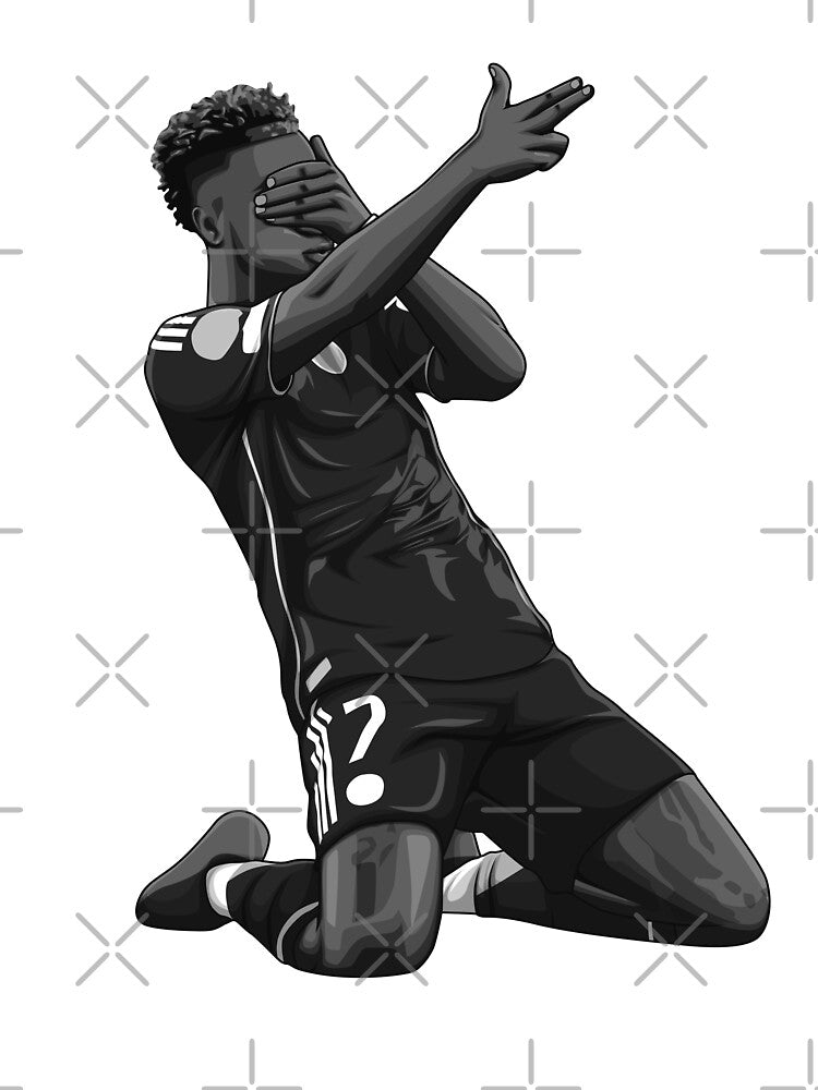 Vini Jr. Black and White Version by Aldduardo