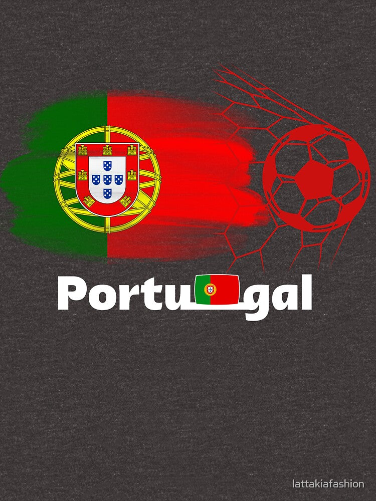 portugal national team t-shirt by lattakiafashion