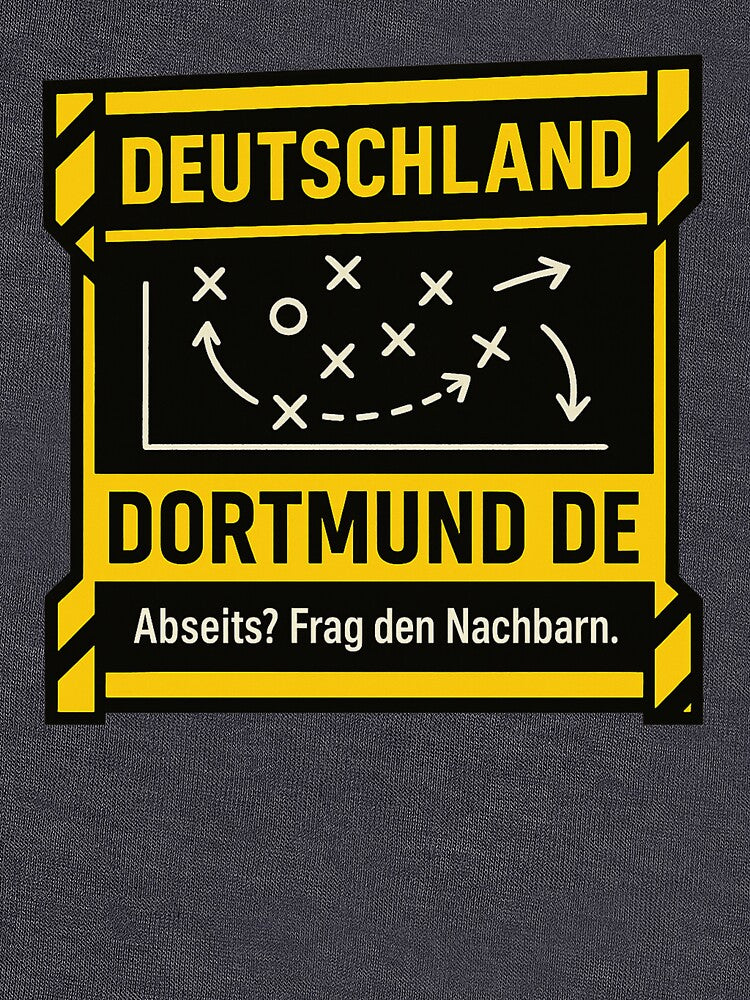Yellow-Wall Playbook — Deutschland Dortmund DE Fan Graphic by POD DYNASTY | Original Print On Demand T-Shirt Graphics