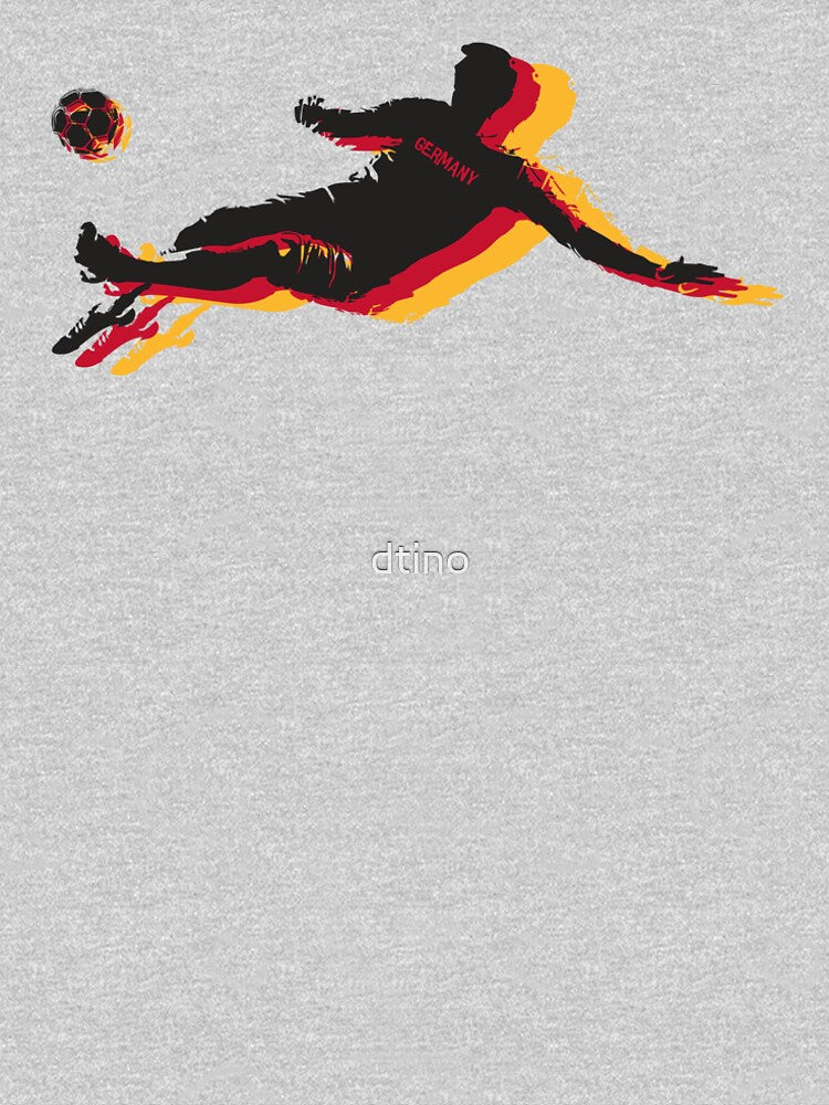 Germany football fan shirt by dtino