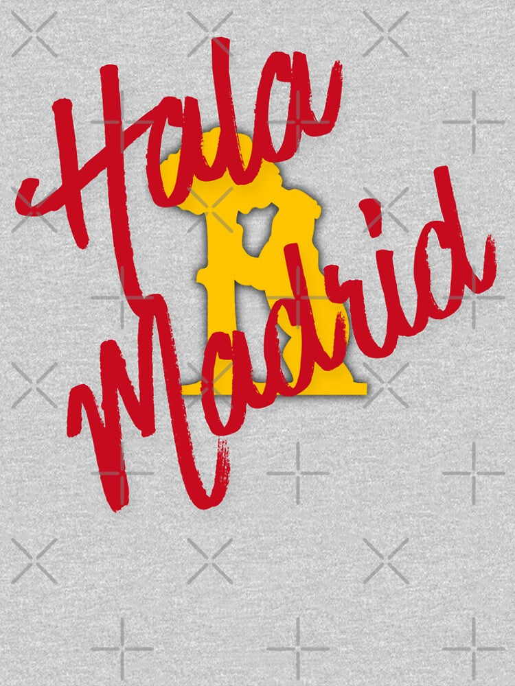 Hala Madrid - Spanish Football Heritage & Passion Design by positivitymed