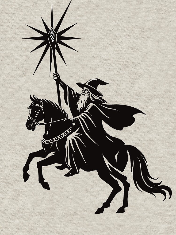 Gandalf the White, in Black. by HauntingAppeal