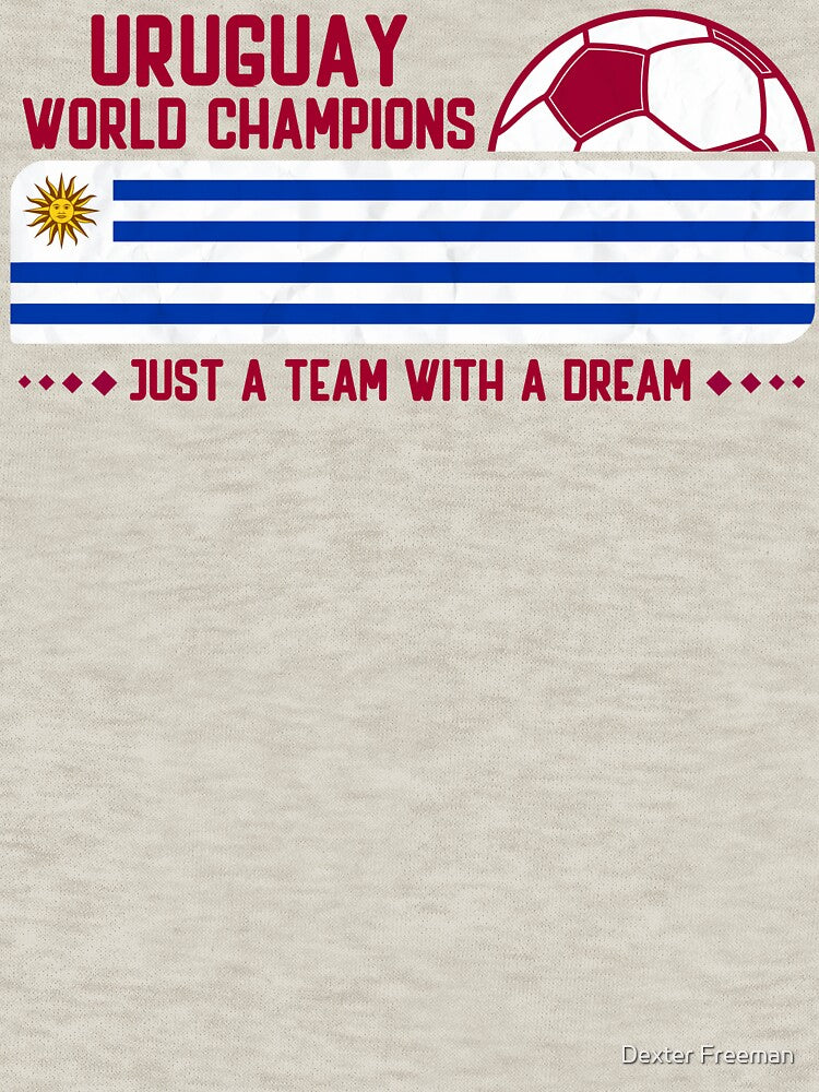 Uruguay Football Team for Soccer Lovers and Football Fans by Dexter Freeman