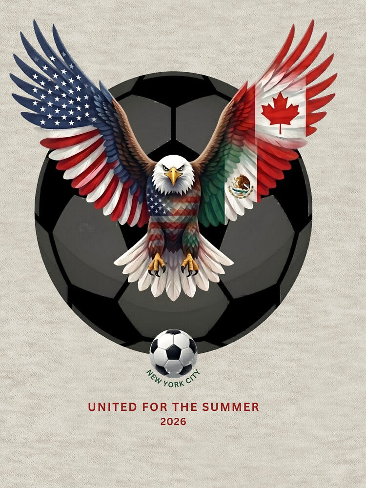 United for the Summer 2026 Tri-Nation Soccer Eagle by laughingshirts