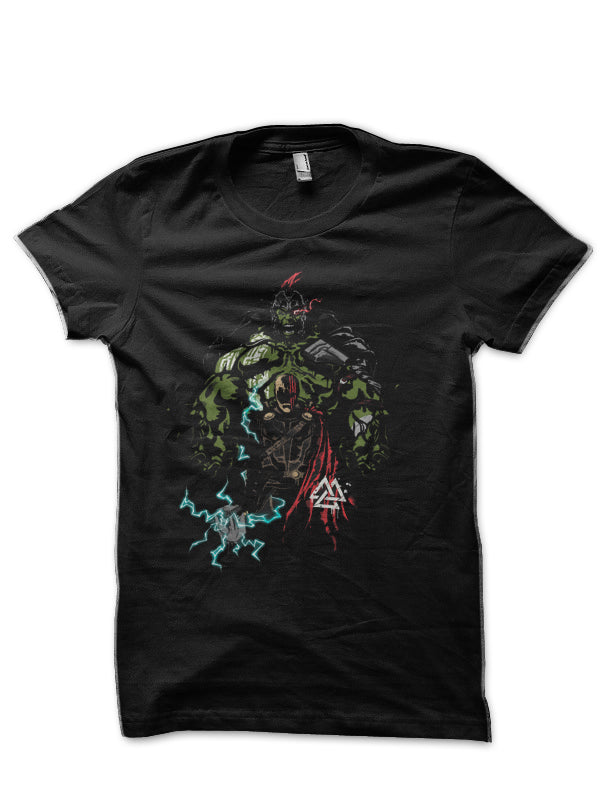 Ragnarok Black T-Shirt Hoodie, Sweatshirt | PureTeeCo.com