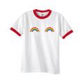 rainbow boobs ringer t shirt Hoodie, Sweatshirt | PureTeeCo.com