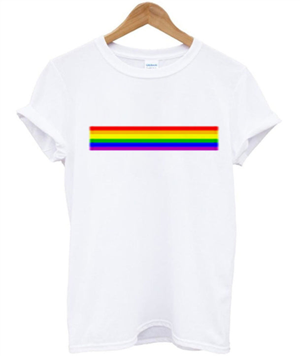 rainbow line t-shirt Hoodie, Sweatshirt | PureTeeCo.com