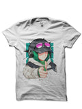 Ela R6 White T-Shirt Hoodie, Sweatshirt | PureTeeCo.com