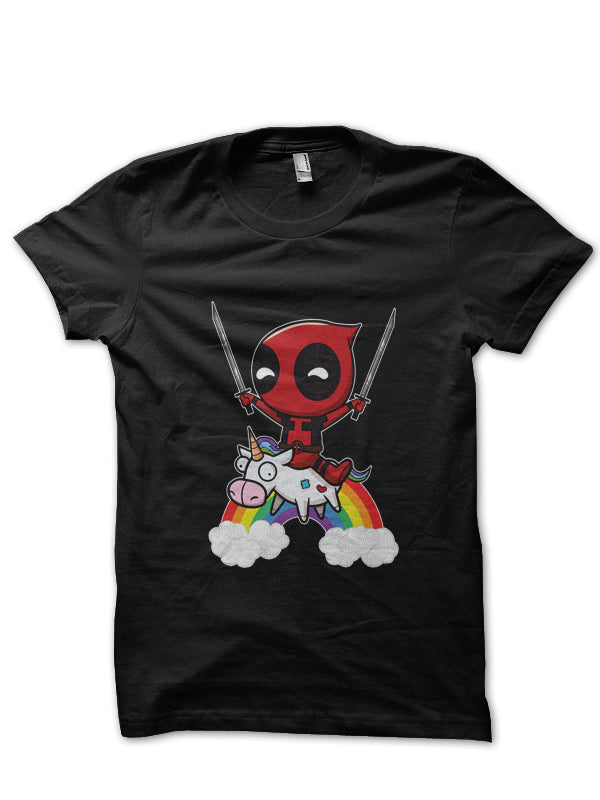 Riding a Unicorn T-Shirt Hoodie, Sweatshirt | PureTeeCo.com