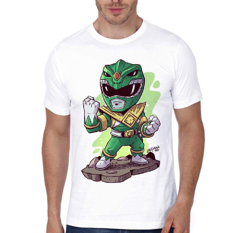 Power Ranger White T-Shirt Style001 Hoodie, Sweatshirt | PureTeeCo.com