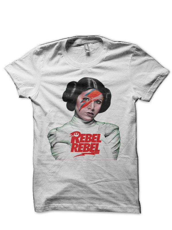 Princess Leia Rebel White T-Shirt Hoodie, Sweatshirt | PureTeeCo.com
