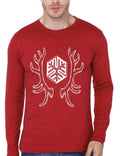 Agalloch Band Full Sleeve Red T-Shirt Hoodie, Sweatshirt | PureTeeCo.com