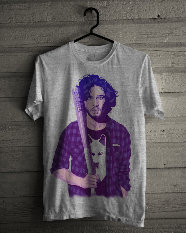 GTA Jon Snow Grey T-Shirt Hoodie, Sweatshirt | PureTeeCo.com